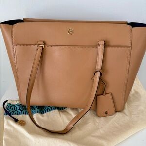 Tory Burch Tan Leather Tote